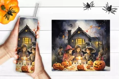 Halloween tumbler wrap designs |Tumbler png| Kids Halloween Product Image 5