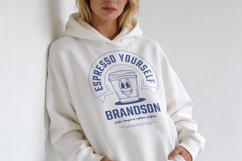 Espresso Yourself Retro T-Shirt Design Product Image 4