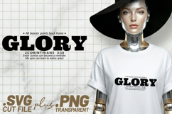 4x Christian Quotes Walk By Faith SVG Cut Files Chosen Glory Product Image 4