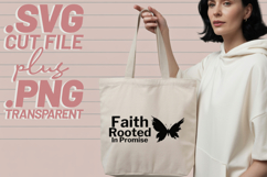 4x Christian Quotes Redeemed Amen SVG Cut Files Faith Rooted Product Image 4