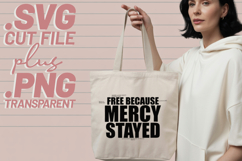 4x Christian Quotes Mercy Is Never Late SVG Cut Files DIY Product Image 4
