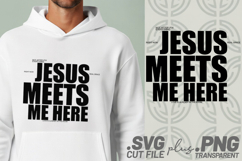 4x Christian Faith Blessed SVG Cut Files Jesus Mercy Quotes Product Image 4