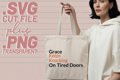 4x Christian Quotes Pray Grace SVG Cut Files Butterfly Hope Product Image 4