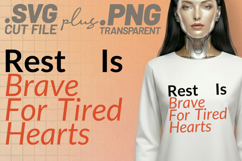 4x Christian Quotes Glory Chosen SVG Cut Files Grace Rested Product Image 2