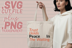 4x Christian Quotes Hallelujah Trust SVG Cut Files Jesus Product Image 4