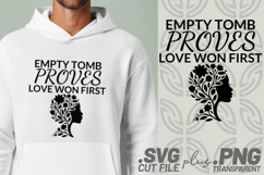 4x Christian Quotes Faith Mercy SVG Cut Files Empty Tomb Product Image 4