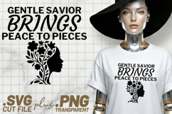 4x Christian Quotes Love Blooms Here SVG Cut Files Tees Product Image 4
