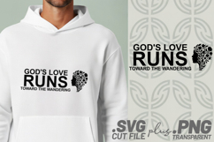 4x Religious Quotes Chosen By Grace SVG Cut Files Trust Tees Product Image 4