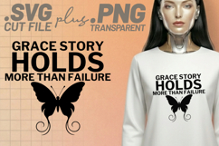 4x Christian Quotes Mercy Promise SVG Cut Files Grace Story Product Image 4