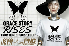 4x Christian Quotes Holy Courage SVG Cut Files Grace Story Product Image 4