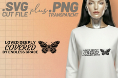 Faith Keeps Looking Up SVG Bundle Christian Butterfly Product Image 2