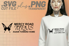 4x Religious Quotes Pray Until Peace SVG Cut Files Mercy DIY Product Image 4