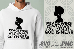 4x Religious Quotes Peace Prayer SVG Cut Files Worship Mercy Product Image 4