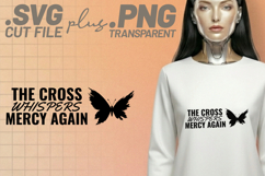 4x Christian Quotes Hope Grace SVG Cut Files Crosses Mercy Product Image 4