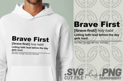 4x Inspirational Quotes Purpose Trust SVG Cut Files Brave Product Image 4