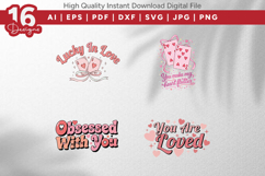 Cute Valentine Love SVG Bundle Product Image 5