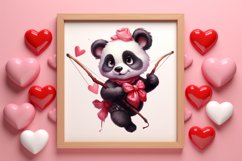 Adorable Animals Cupid Valentine Clipart Bundle Product Image 10