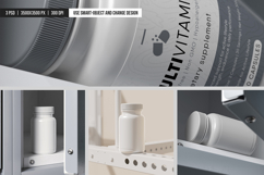 Fitness Supplement Bottle Mockup Product Image 4