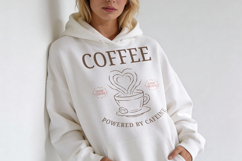 Coffee Lover Retro T-Shirt Design Product Image 4