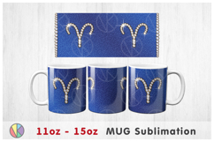 Aries Zodiac Sign - 11oz-15oz Coffee Mug. Product Image 2