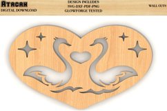 8 Decorative Hearts for Wall SVG Bundle / Wood Wall Hanging Product Image 9