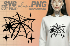 4x Halloween Skeleton Peace Spider Web SVG Cut Files Shirt Product Image 4