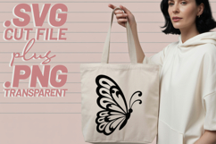 4x Butterfly Designs Symmetrical Solids Winged SVG Cut Files Product Image 5