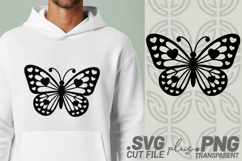 4x Butterfly Designs Heart Abstract Hearts SVG Cut Files Product Image 5