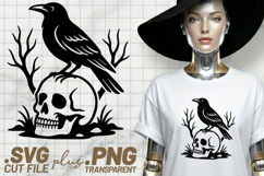 4x Caw The Dark Caw Or Never Caw Yeah SVG Cut Files Shirt Product Image 4