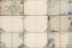 Inside Island Post Office Junk Journal Kit| Junk Journal Product Image 5