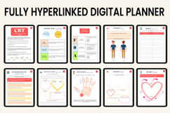2026 Digital CBT Anxiety Management Workbook Product Image 4