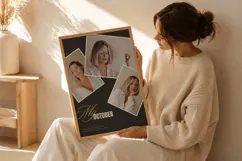 Dark Luxury Photo Collage Editable Canva Template Product Image 4