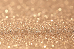 Champagne Gold Glitter Bokeh Sparkle Background Product Image 1