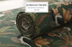 Tropical Jungle &amp; Wildlife Seamless Pattern Product Image 4