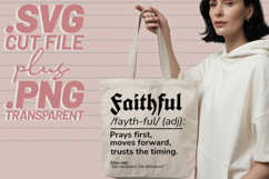 4x Anointed Saved Blessed Faithful SVG Cut Files Shirt Product Image 4