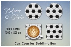 Soccer Mini Bundle - Tumbler, Mug, Pen, Coaster. Product Image 4