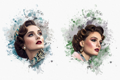 Retro Digital Art Print Photo Effect Product Image 8