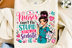 Nurse Humor Quote PNG Product Image 1