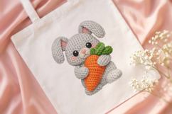 Crochet Easter Bunny PNG Clipart Product Image 4