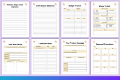 2024 Craft Business Planner Canva Interior Product Image 4