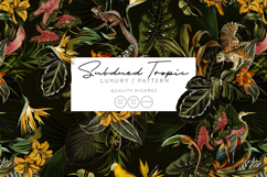 Tropical Jungle &amp; Wildlife Seamless Pattern Product Image 5