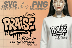 4x Christian Praise Him Every Season Bible SVG Cut Files Product Image 4
