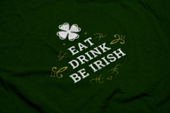 Eat Drink Be Irish SVG Product Image 4