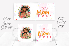 Happy Mother's Day Mug Wrap Sublimation Design Product Image 1
