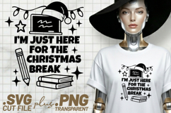 Christmas Teacher - 4 SVG, 4 EPS Transparent PNG Bundle for Product Image 4