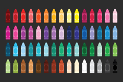 Chunky Crayon Clip Art Set Product Image 4