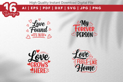 Love Quotes SVG 16 Design Bundle Product Image 2