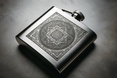 Custom Flask Template Set - Laser Cut Jig for 5oz to 10oz Product Image 4