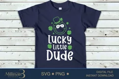 Lucky Little Dude Svg ,The Dude Svg,Birthday Dude Svg, Product Image 4