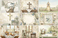 Easter Morning Junk Journal Digital Kit| Junk Journal Product Image 5